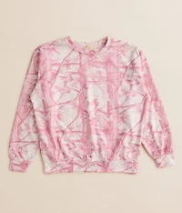 Girls - Camo Pullover