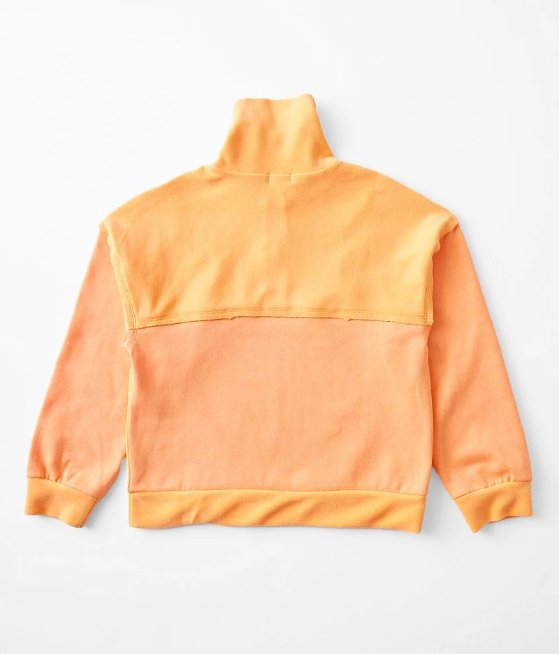 Girls - Quarter Zip Fleece Pullover
