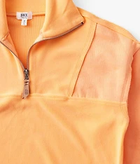 Girls - Quarter Zip Fleece Pullover