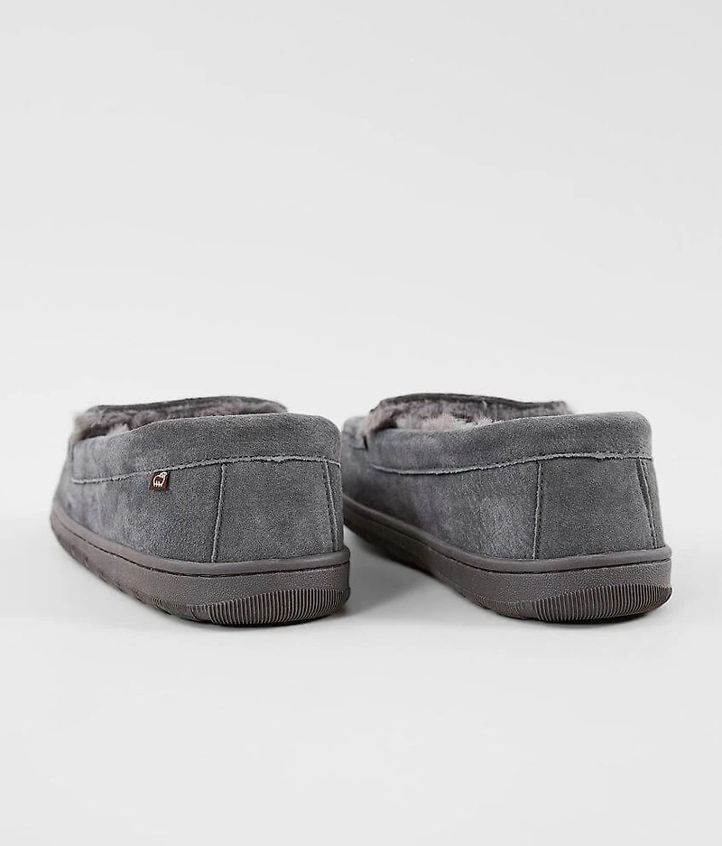 Harrison Suede Moccasin Slipper