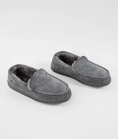 Harrison Suede Moccasin Slipper
