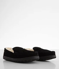 Harrison Suede Moccasin Slipper