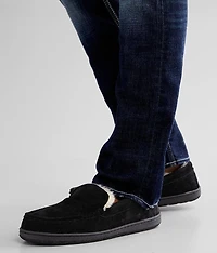 Harrison Suede Moccasin Slipper