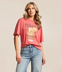 Tequila Sunrise Oversized T-Shirt