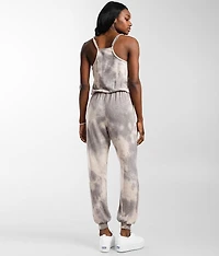 Tie Dye Knit Jumpsuit