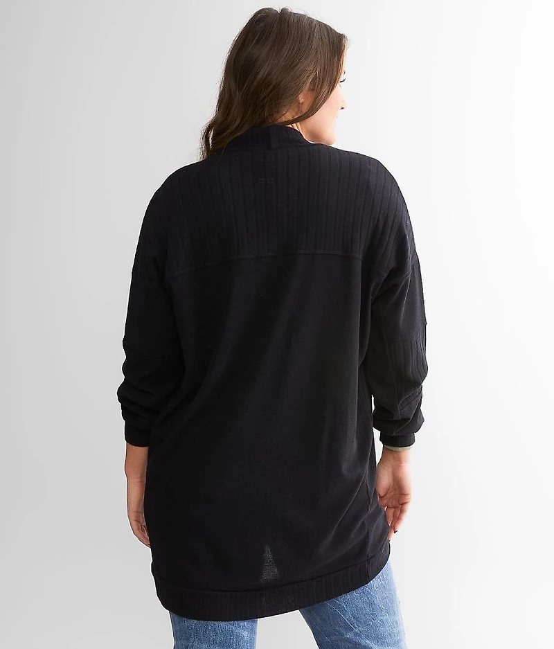 Ribbed Cardigan