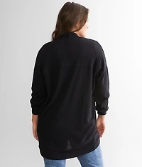 Ribbed Cardigan