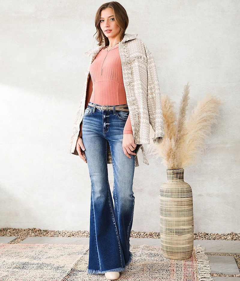 Wide Ribbed Top