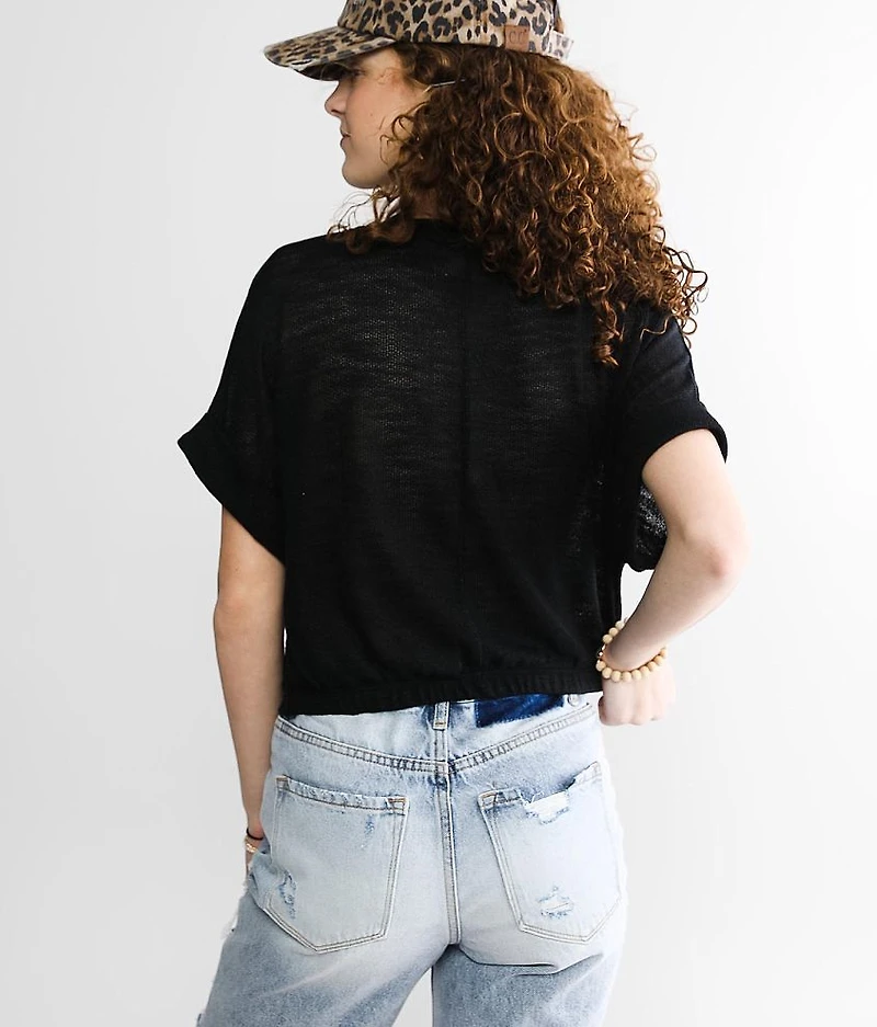 Open Weave Top
