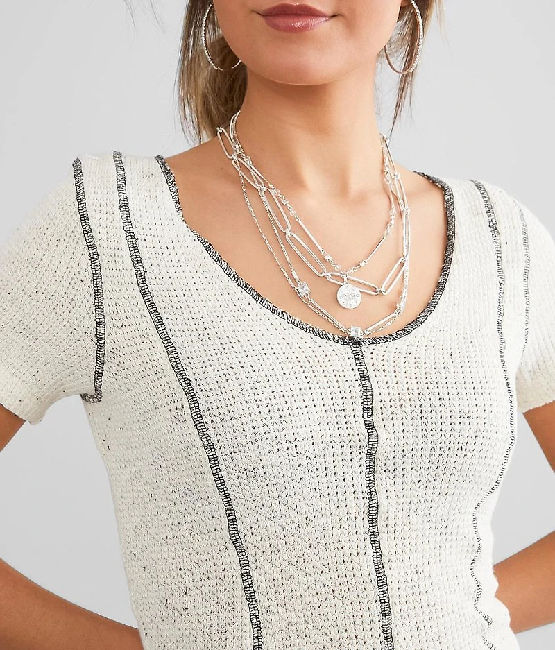 Open Weave Top