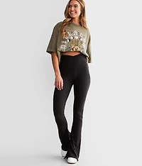 Split Flare Legging