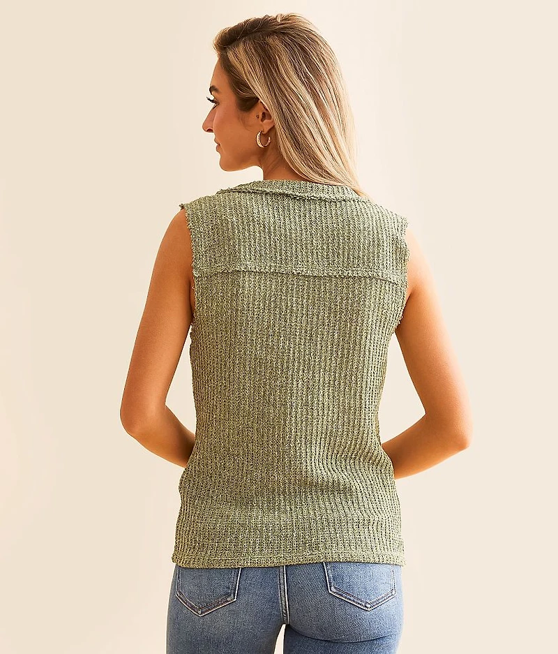 Henley Tank Top
