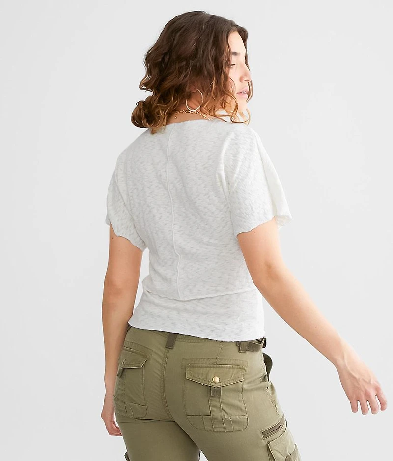 Exposed Seam Top