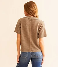 Textured Knit Top