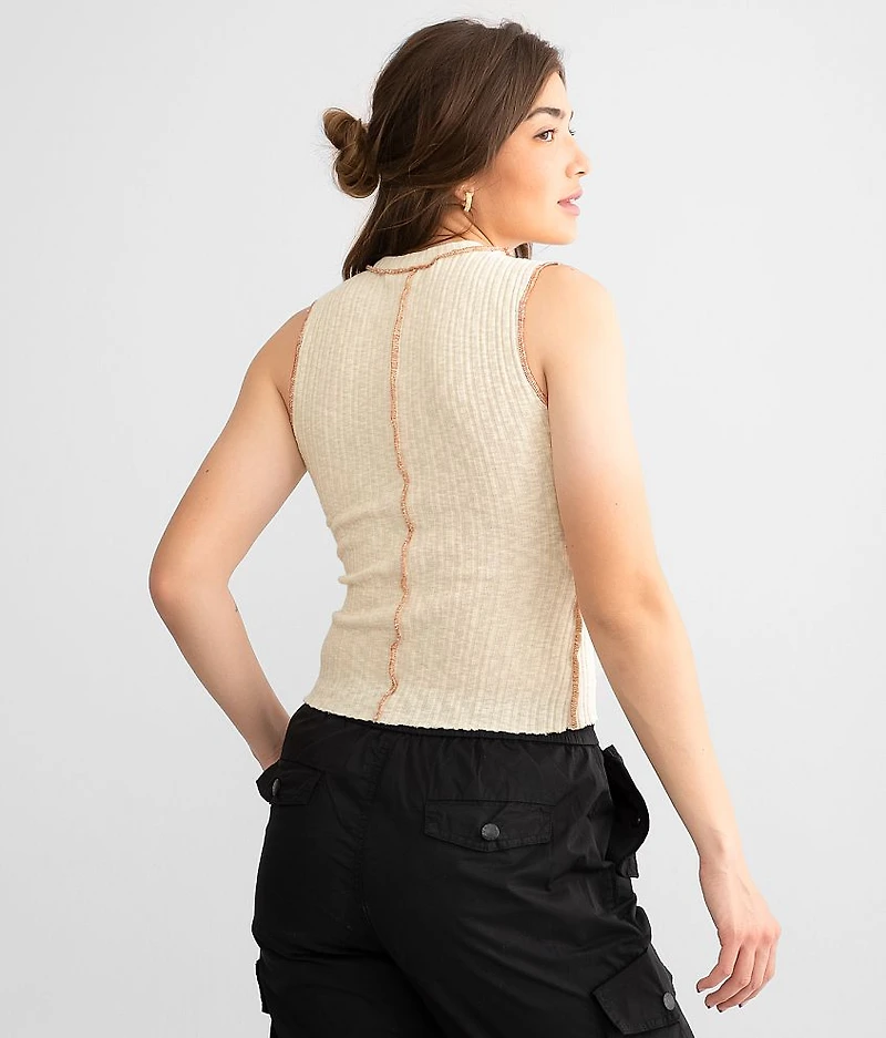 Exposed Seam Tank Top