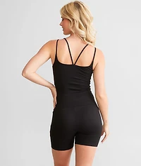 Strappy Active Romper