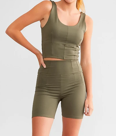 High Rise Biker Short
