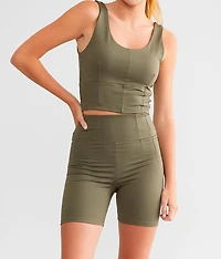 High Rise Biker Short