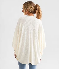 Pointelle Cocoon Cardigan