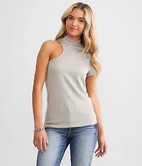 Asymmetrical One Shoulder Top