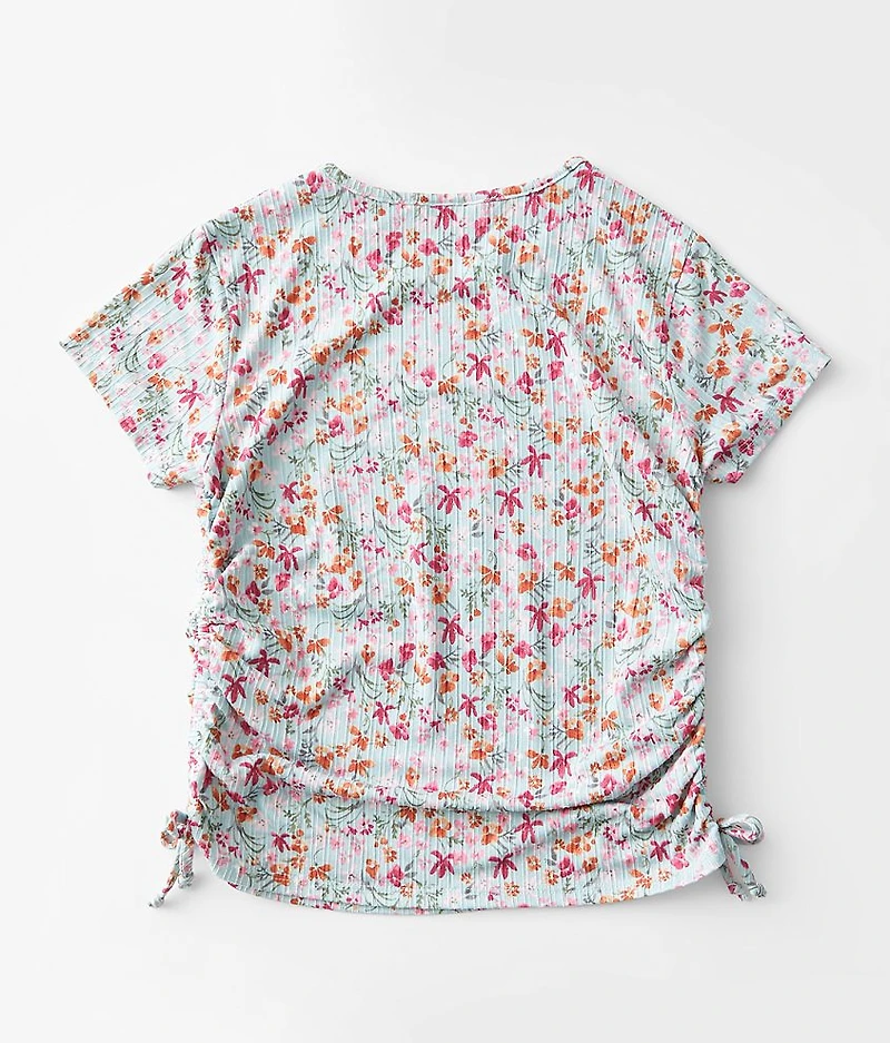 Girls - Faux Cinch Tie Top