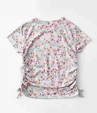 Girls - Faux Cinch Tie Top