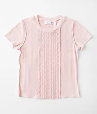 Girls - Cable Knit Top
