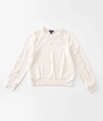 Girls - Pieced Lace Top