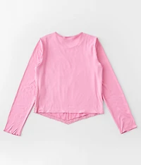 Girls - Sequin Mesh Top