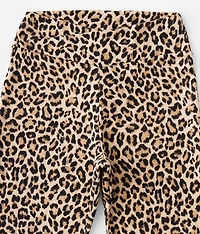 Girls - Cheetah Print Flare Legging