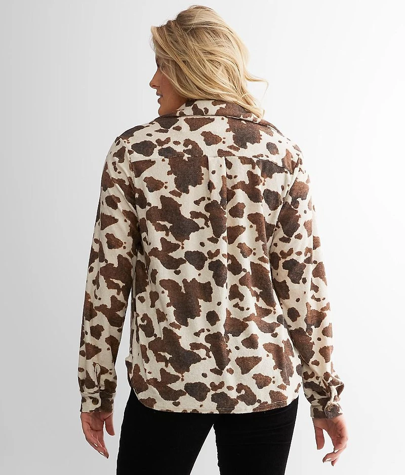Cow Print Shirt
