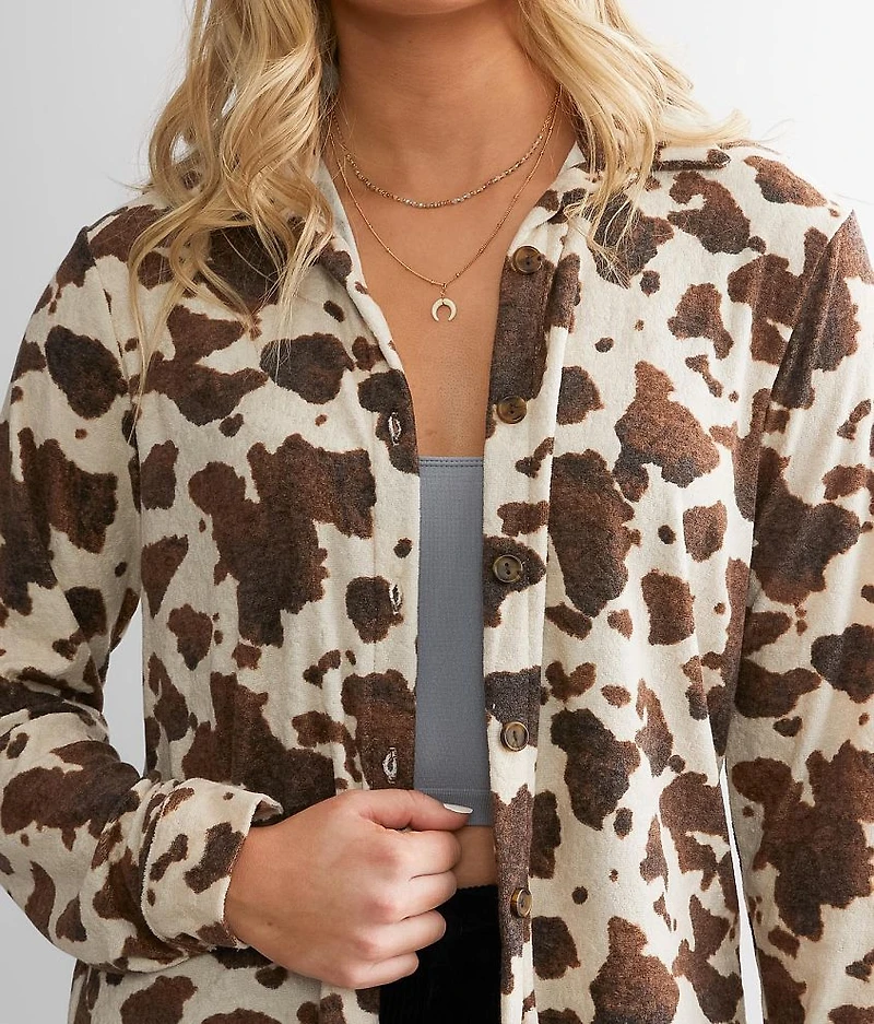 Cow Print Shirt
