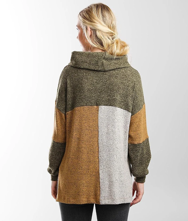 Cowl Neck Pullover