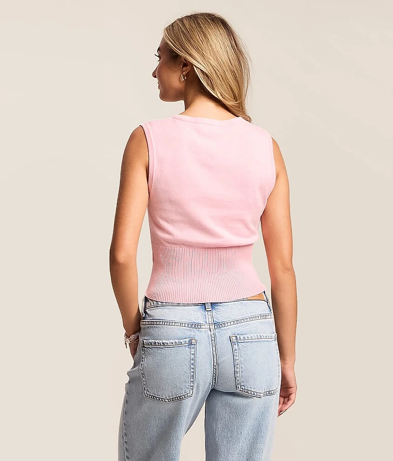 Banded Hem Tank Top