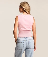 Banded Hem Tank Top