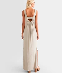 Ribbed Knit Maxi Dress