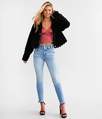 Cozy Faux Fur Cropped Jacket