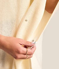 Crew Neck Poncho
