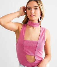 Cut-Out Tank Bodysuit