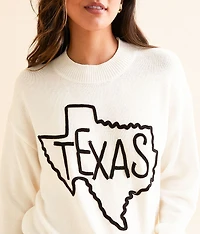 Texas Embroidered Sweater