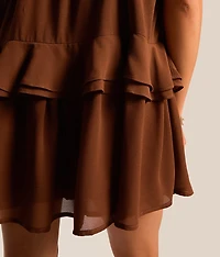 Tiered Chiffon Romper