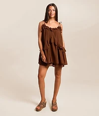 Tiered Chiffon Romper