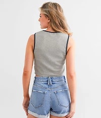 USA Cropped Tank Top
