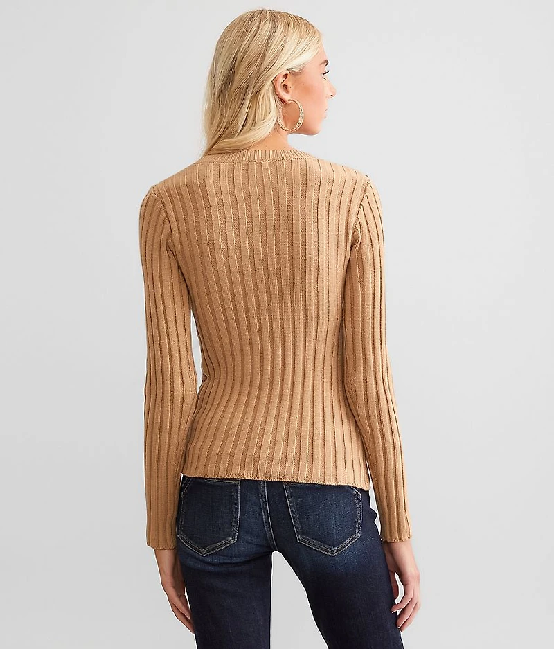 Ribbed Knit Sweater