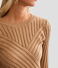 Ribbed Knit Sweater