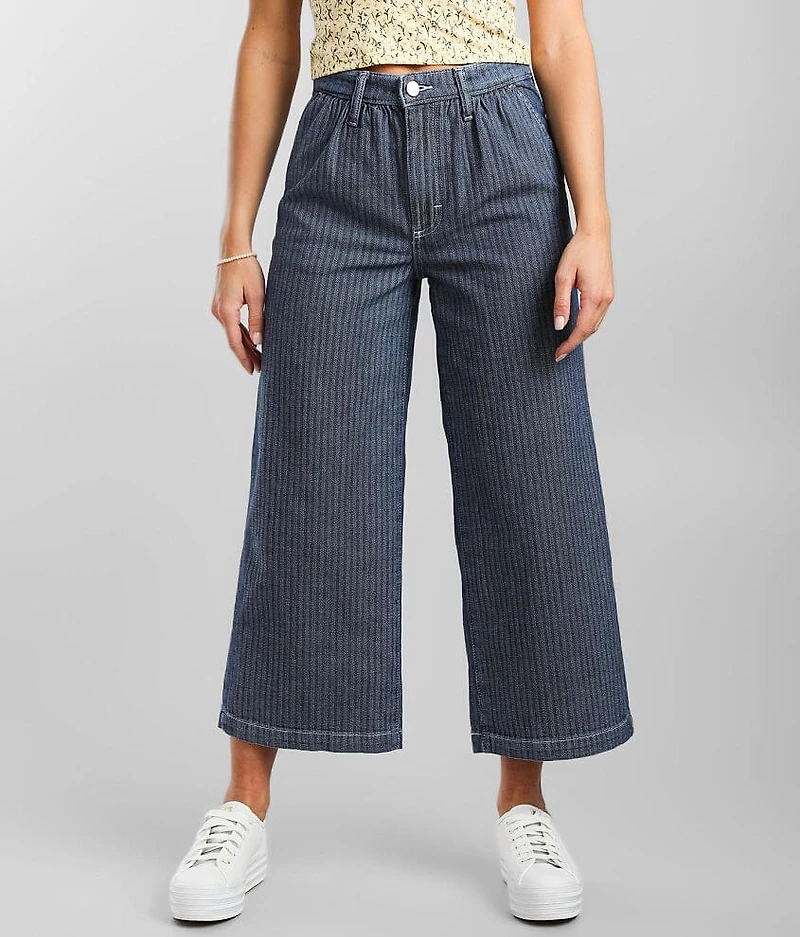Vintage Modern Wide Leg Cropped Jean