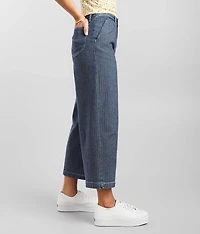 Vintage Modern Wide Leg Cropped Jean