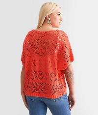 Open Stitch Sweater