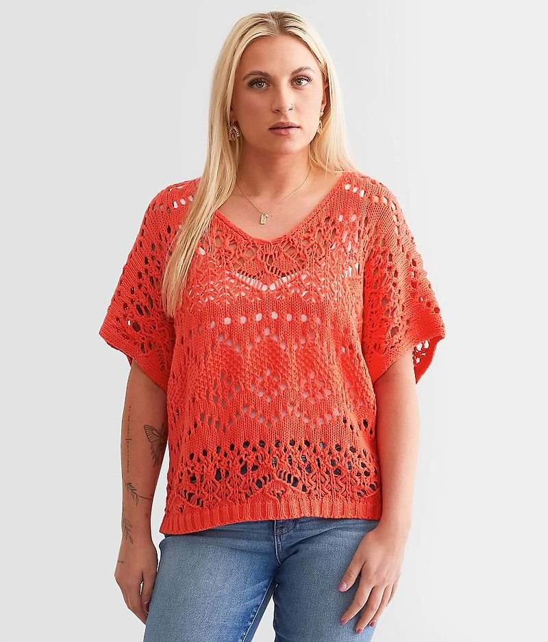 Open Stitch Sweater