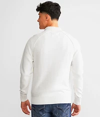 Textured Henley Sweater